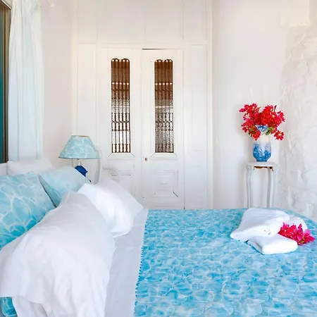 别墅 Myrovi Sunset Villa - Sea View & Pool In Kanalia Agios Ioannis Diakoftis