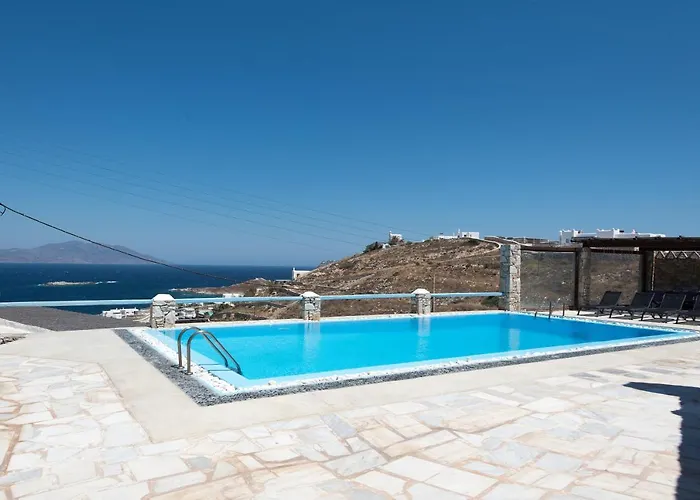 Myrovi Sunset Villa - Sea View & Pool In Kanalia Agios Ioannis Diakoftis