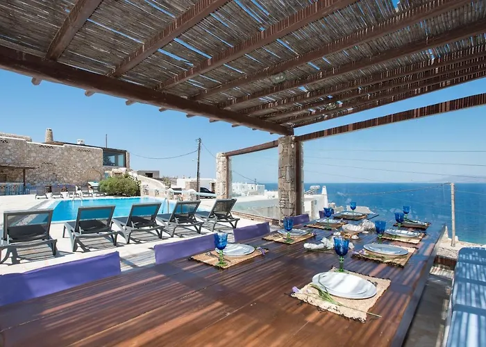 别墅 Myrovi Sunset Villa - Sea View & Pool In Kanalia