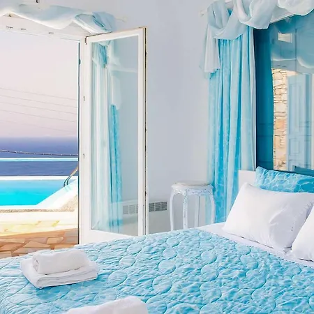 Myrovi Sunset - Sea View & Pool In Kanalia וילה *