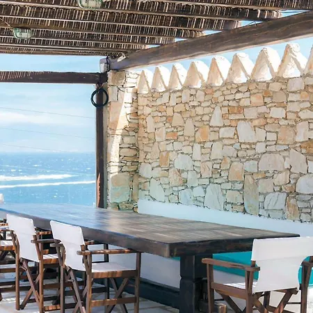 Myrovi Sunset - Sea View & Pool In Kanalia * Agios Ioannis Diakoftis