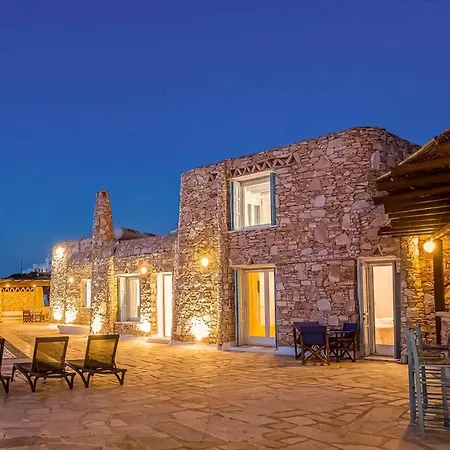 Myrovi Sunset Villa - Sea View & Pool In Kanalia Willa *
