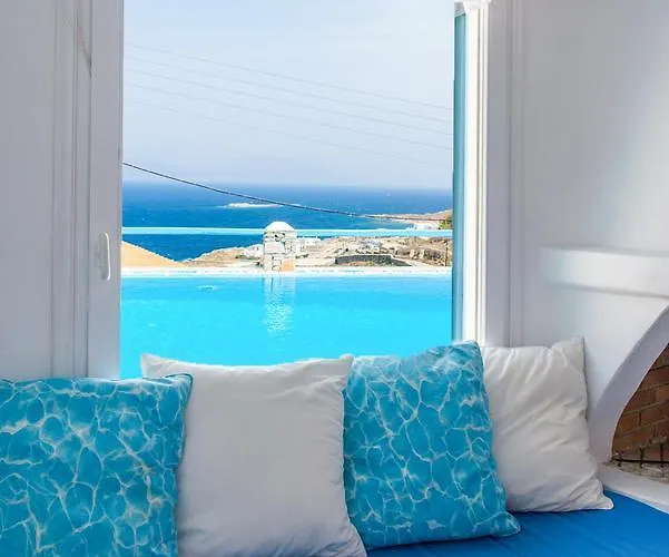 Myrovi Sunset Villa - Sea View & Pool In Kanalia Willa